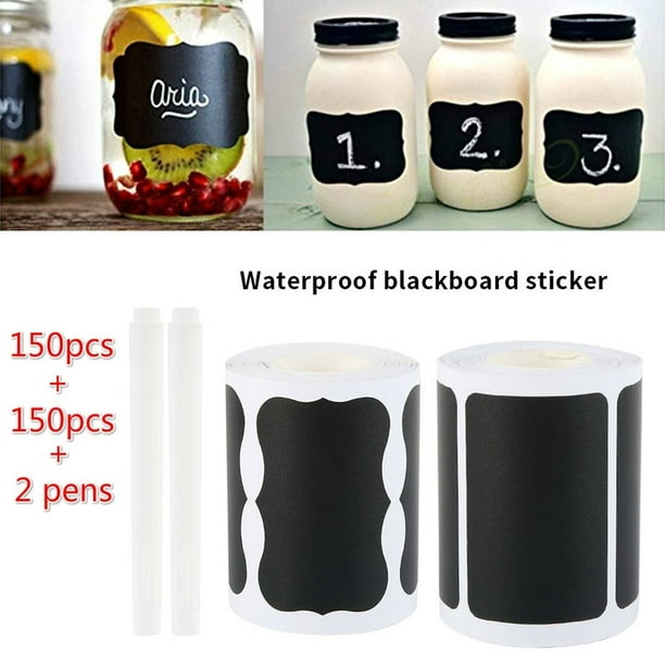 Spice Chalkboard Chalkboard Labels Bottle Tags Blackboard Label Labels Stickers 